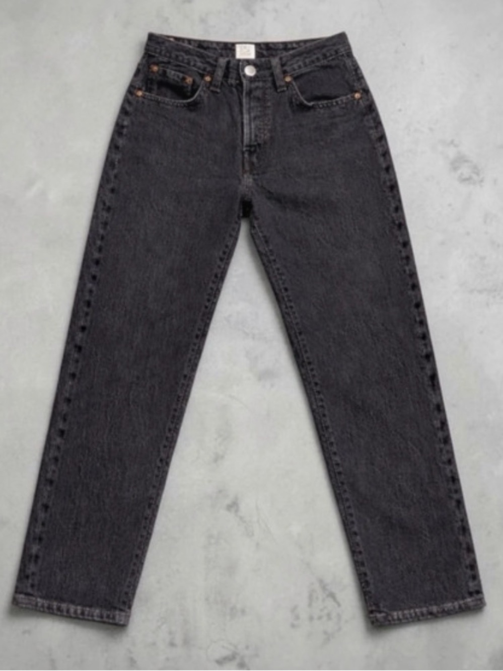 Levi’s 501 Curve Vintage Black Jeans W26 L30 High Rise Straight Leg Premium